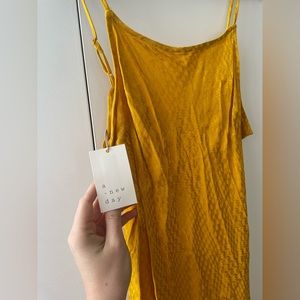 .New day satin slip dress